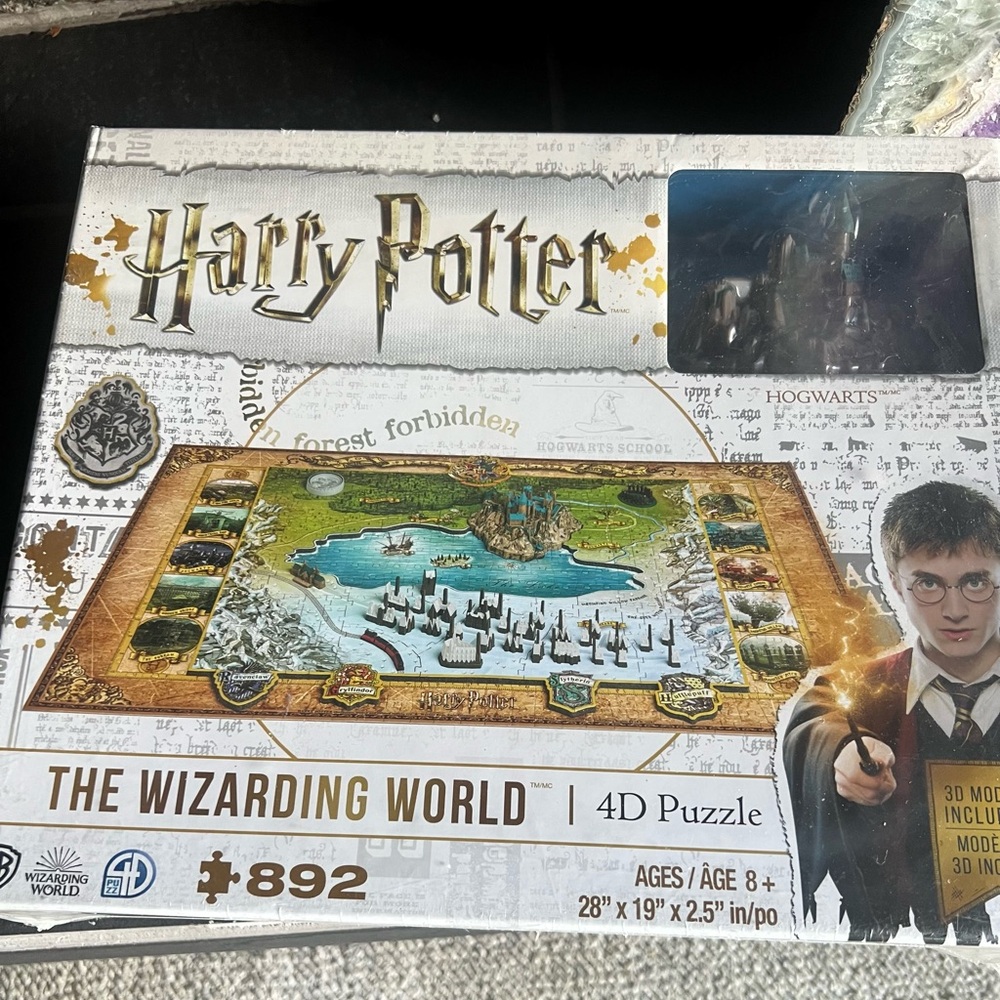 Harry Potter 4D Wizarding World Puzzle New Sealed .